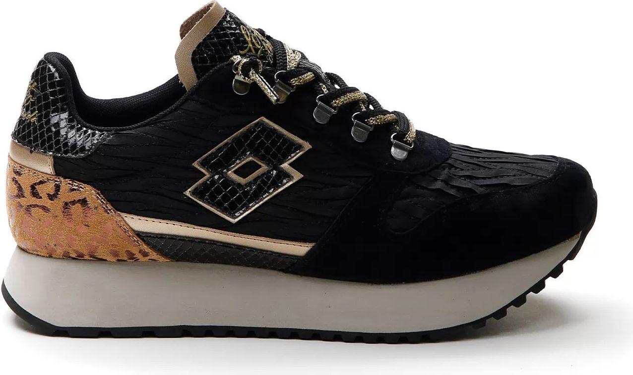 Кроссовки женские Lotto Wedge Leopard W 218730/9TJ р. EU-39 Черный Кроссовки женские Lotto Wedge Leopard W 218730/9TJ р. EU-39 Черный