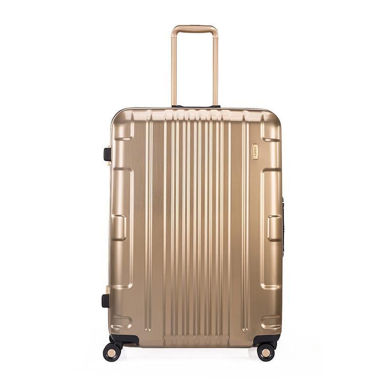 Чемодан на 4 колесах Lojel Kozmos Interlock L 102 л Metal Gold (Lj-CF1375-2L_G) Чемодан на 4 колесах Lojel Kozmos Interlock L 102 л Metal Gold (Lj-CF1375-2L_G)