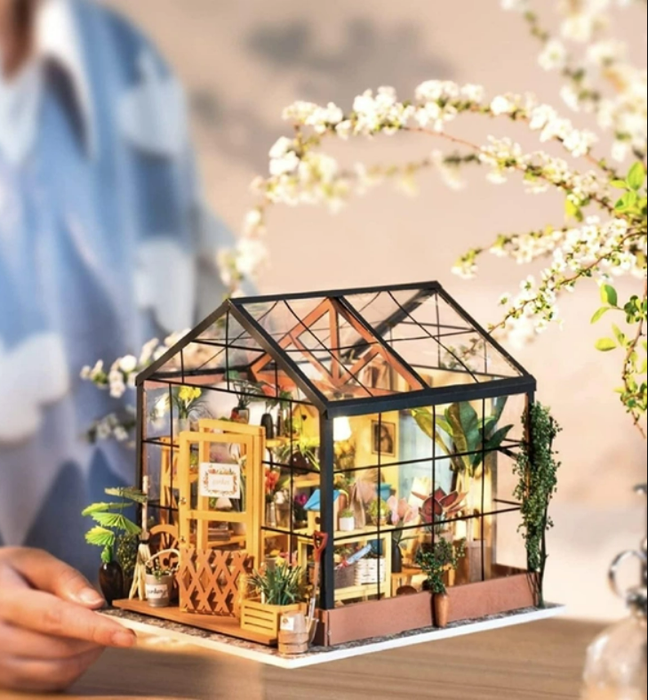 Румбокс 3D CuteBee DIY DollHouse Теплица - фото 5