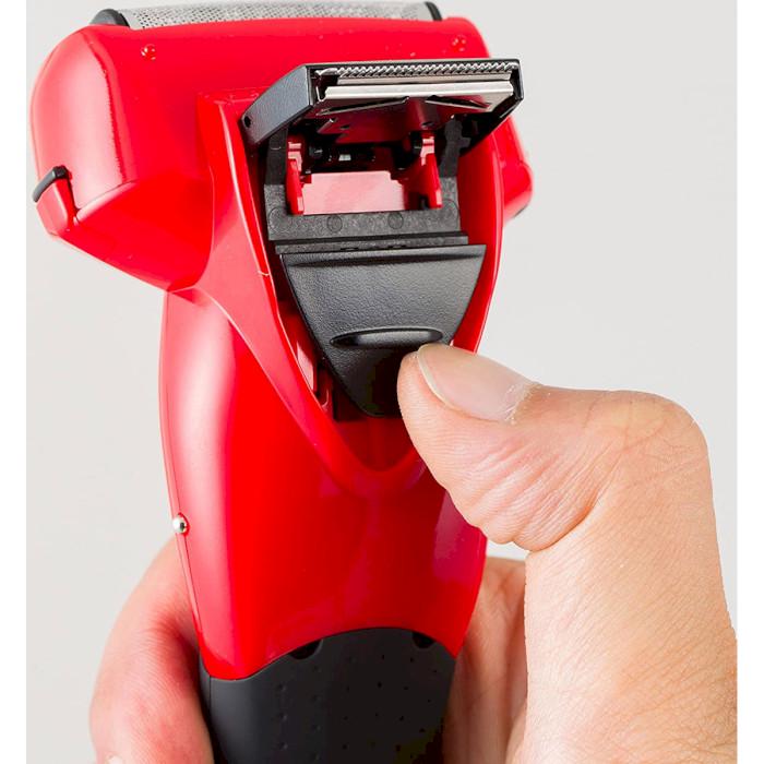 Электробритва Panasonic ES-SL41-R520 3-Blade Trimmer Li-ion wet+dry Black/Red (ebde350e) - фото 5