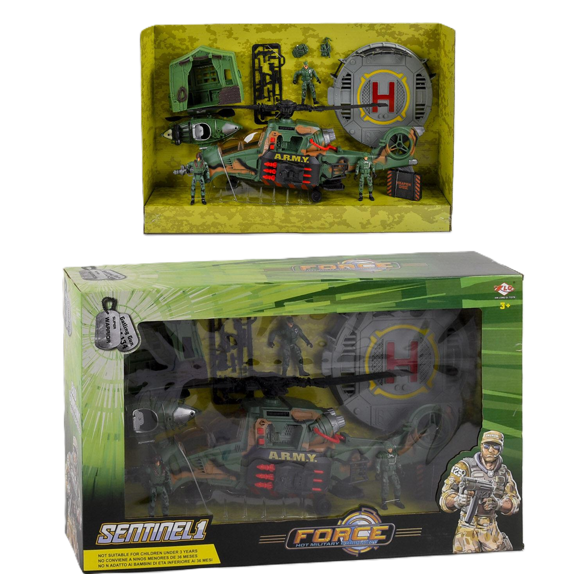 Набір ігровий військовий 81-34 F 3 солдати/аксесуари (101569) - фото 2 Набір ігровий військовий 81-34 F 3 солдати/аксесуари (101569) - фото 2