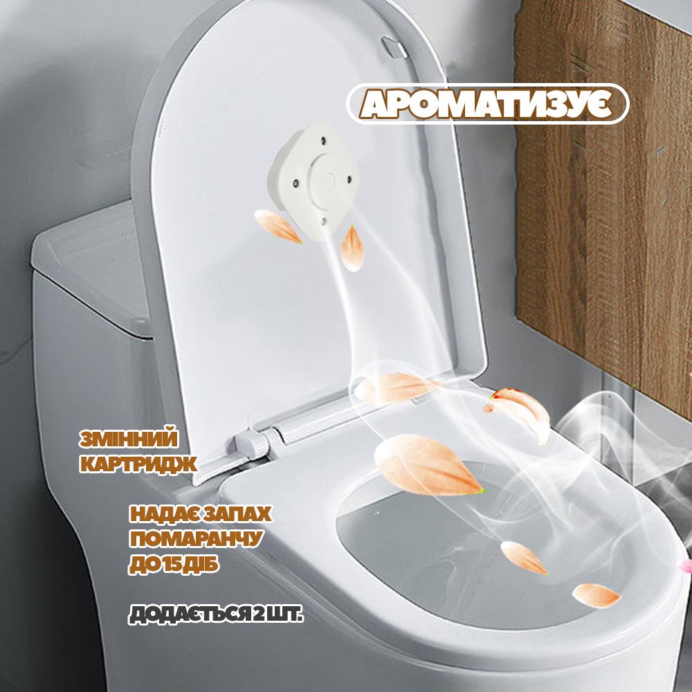 Дезінфектор ультрафіолетовий з освіжувачем для унітазу (DZUNTZ-0844) - фото 3 Дезінфектор ультрафіолетовий з освіжувачем для унітазу (DZUNTZ-0844) - фото 3