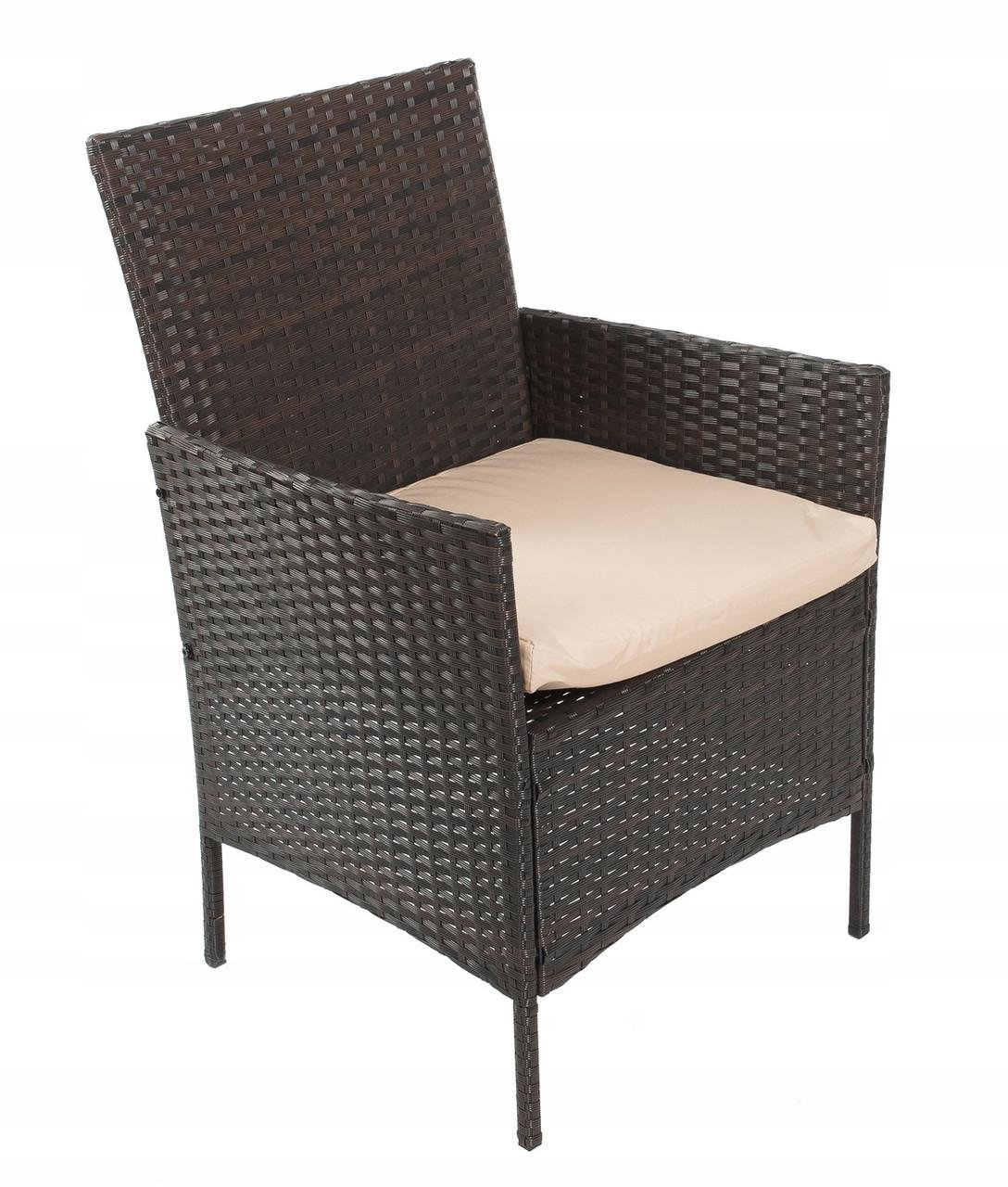 Набір садових меблів Kontrast Reno Brown - фото 6 Набір садових меблів Kontrast Reno Brown - фото 6