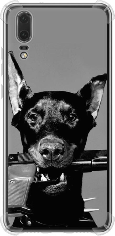 Чехол на Huawei P20 Доберман (2745sp-1396-42517)