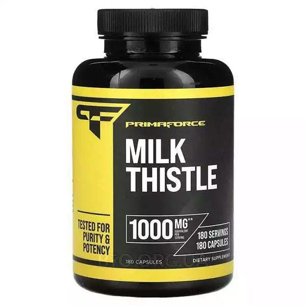 Натуральная добавка для спорта Primaforce Milk Thistle 1000 мг 180 капс. (000023482)