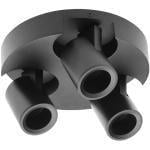 Спот потолочный GTV BLINK GU10 IP20 тройной Черный (00000035108)