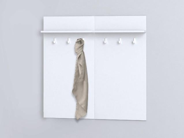 Вешалка в прихожую Мастер Форм Брайт 900х124х900 мм Белый (20920) Вешалка в прихожую Мастер Форм Брайт 900х124х900 мм Белый (20920)