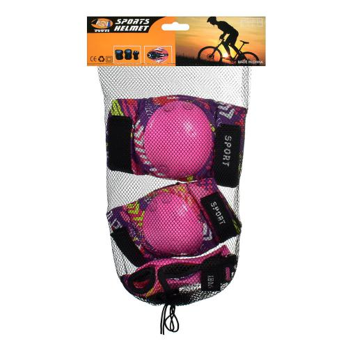 Защита детская для роликов Розовая (MS 3368-1)