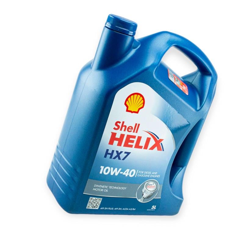 Масло моторное Shell 10W-40 Helix HX7 5 л Синий (2684193150) - фото 1 Масло моторное Shell 10W-40 Helix HX7 5 л Синий (2684193150) - фото 1