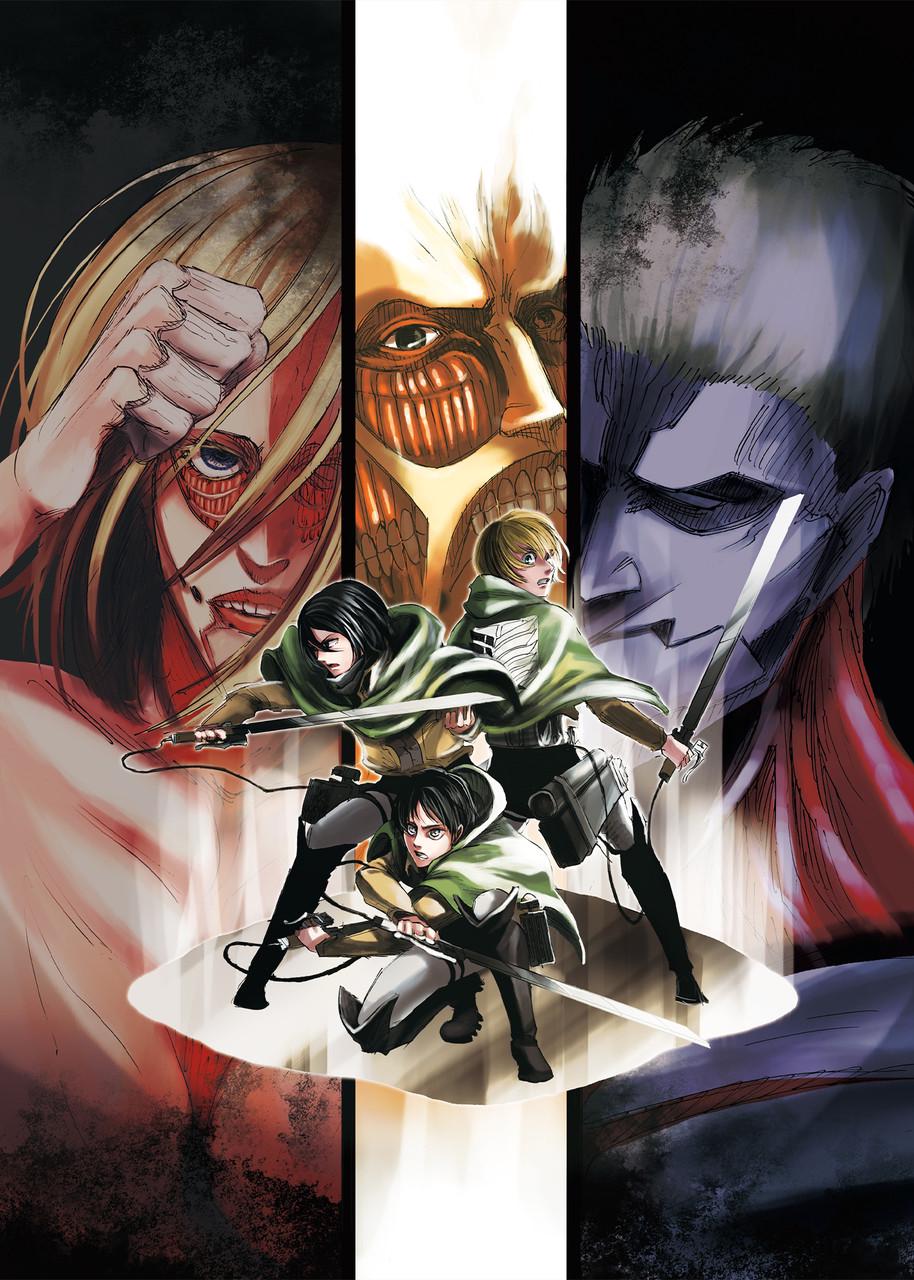 Картина GeekLand Attack on Titan постер (AT 09.090)