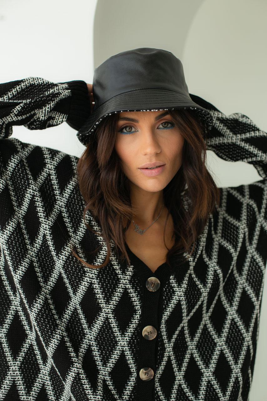 Кардиган вязаный Fame S Черный (9528518) - фото 4 Кардиган вязаный Fame S Черный (9528518) - фото 4