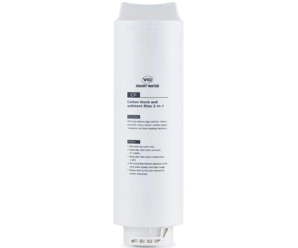 Картридж для питної води вугільний та механічний VIO CP UF02 для систем очистки води VIO UF02-600G (17234)
