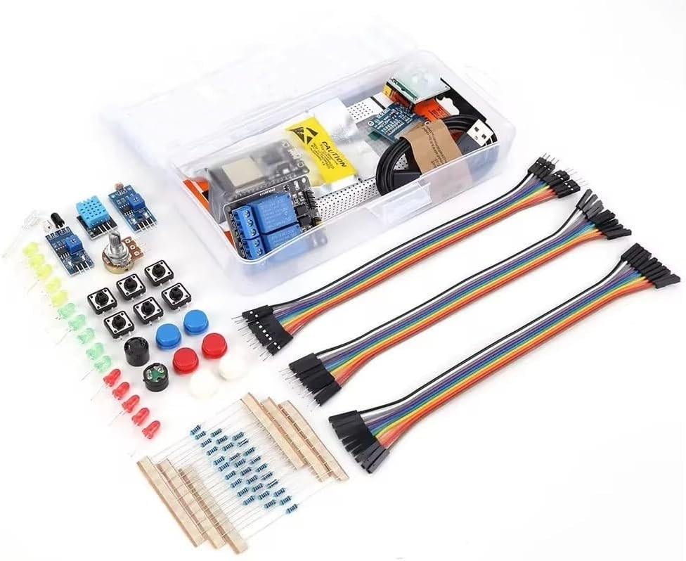 Конструктор тренувальний TENSTAR ROBOT Basic Starter Kit на ESP32 з макетною платою та датчиками (00-00027129)