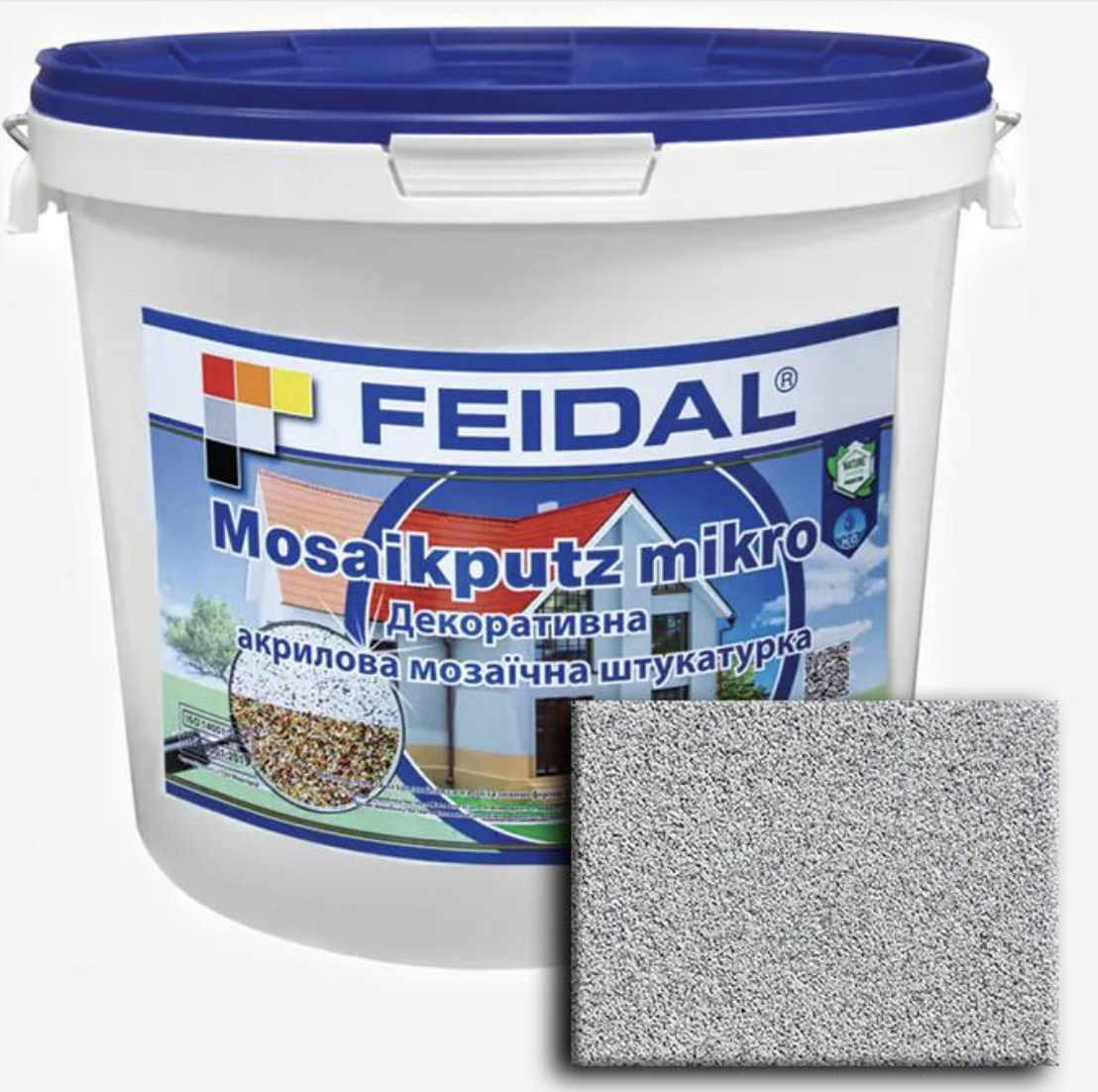 Декоративна штукатурка акрилова Feidal Mosaikputz mikro M09 мозаїчна 25 кг (27581985)