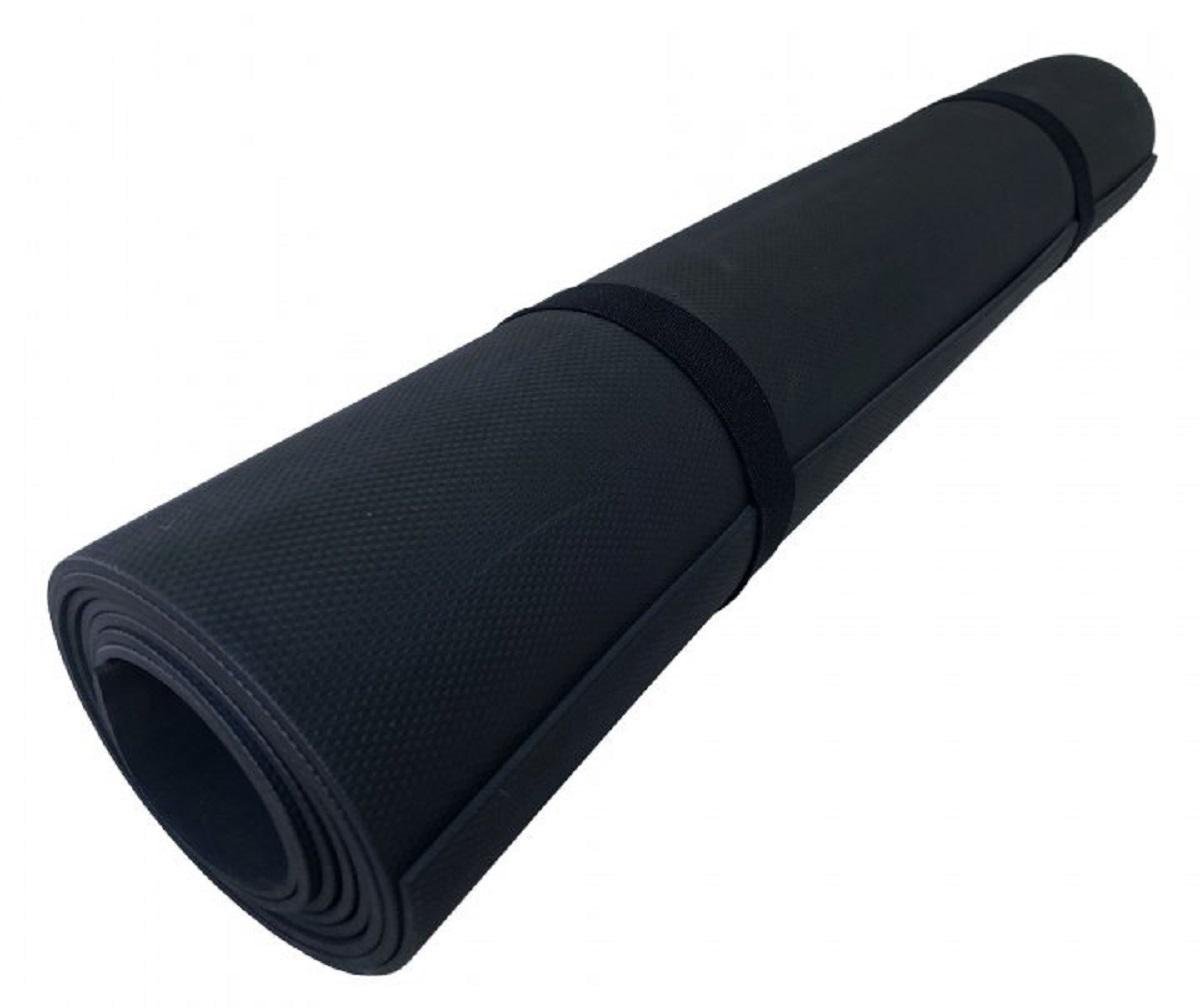 Коврик для йоги EVA однослойный 1800х600х3 мм Черный
