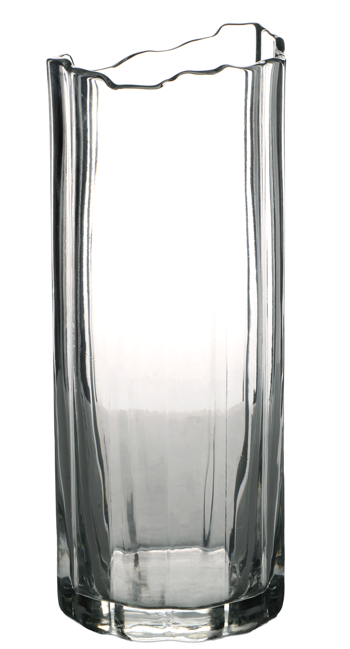 Ваза для квітів VIVA LUCY скляна 29 см Прозорий (A060178) - фото 2