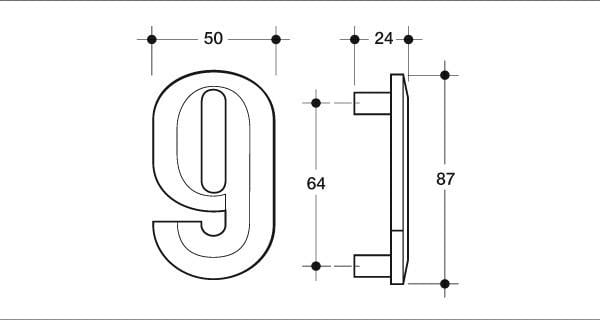 Меблева ручка Poliplast цифра дев'ятка РП-9 Прозорий білий (16173) - фото 4 Меблева ручка Poliplast цифра дев'ятка РП-9 Прозорий білий (16173) - фото 4