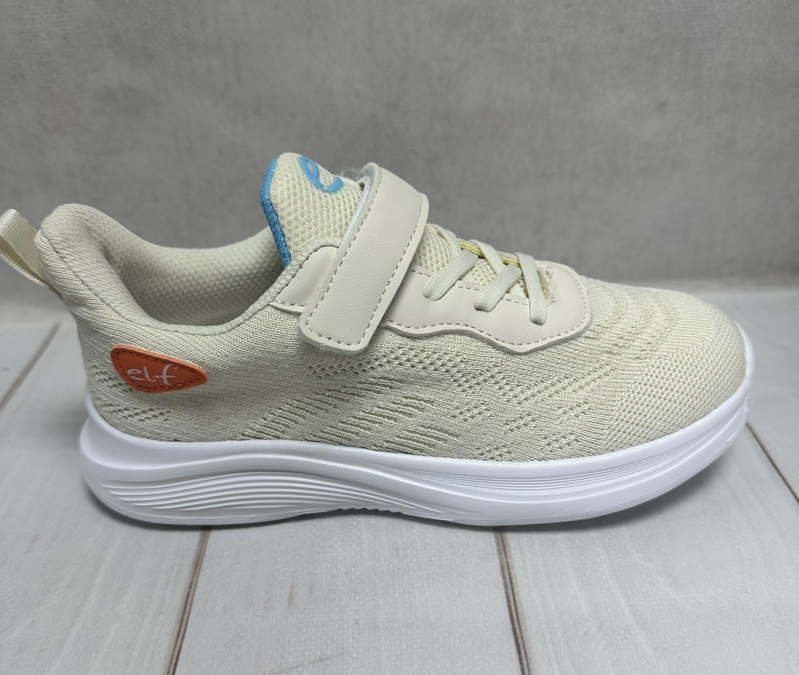 Кросівки дитячі Elf у сітку р. 35 23,5 см Бежевий