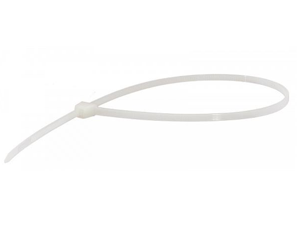 Стяжка-хомут кабельная АСКО-Укрем нейлон 120х3,5 мм 100 шт. Белый (A0150090092)