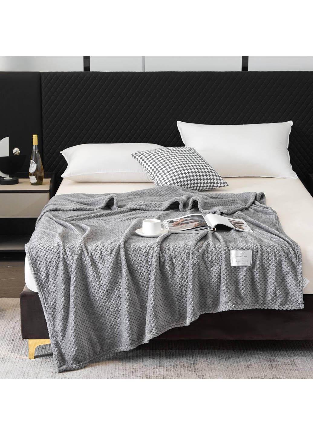 Покривало велюрове 200х150 см (104215-7) - фото 2 Покривало велюрове 200х150 см (104215-7) - фото 2