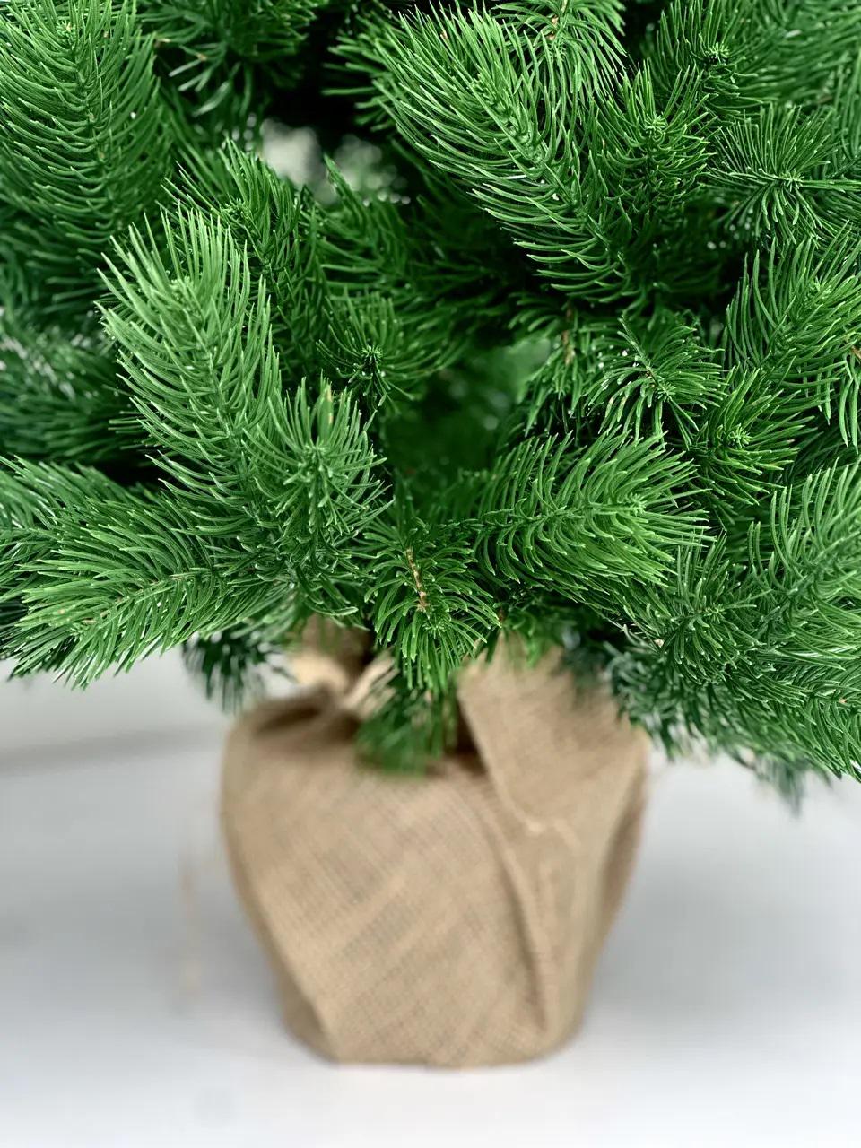 Искусственная елка литая HVOYA Pine Mini в мешковине 70 см Зеленый (810/70/G) - фото 4 Искусственная елка литая HVOYA Pine Mini в мешковине 70 см Зеленый (810/70/G) - фото 4