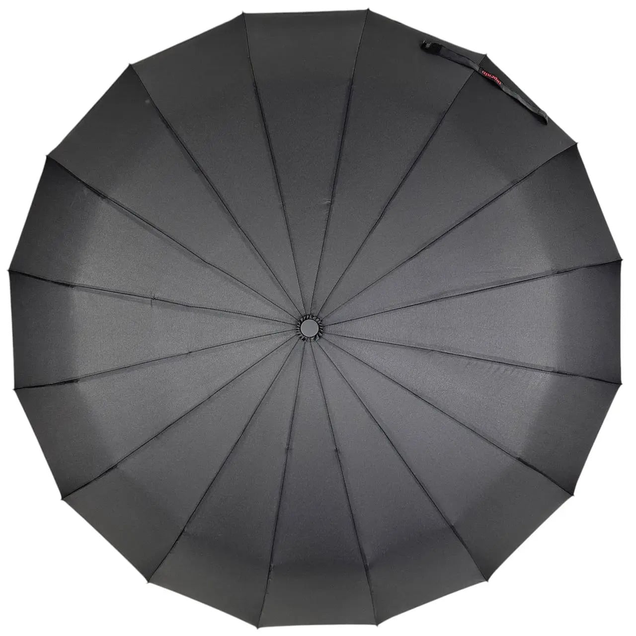 Зонтик автомат Toprain женский на 16 усиленных спиц купол 104 см Черный (719 -012)