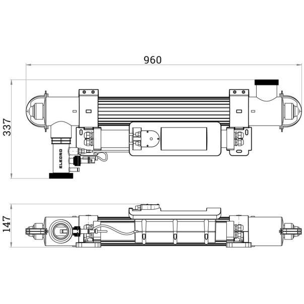 Установка ультрафіолетова Elecro Quantum Q-65 фотокаталітична (5790) - фото 6