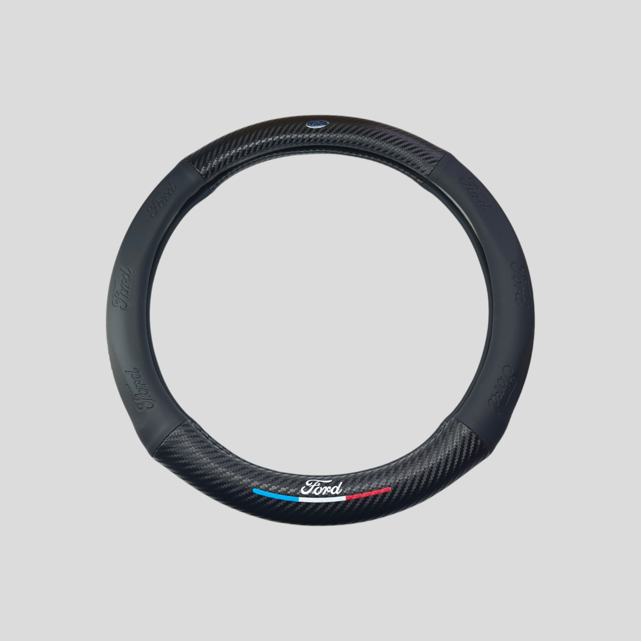 Чехол на руль для автомобиля с логотипом Ford (2404947586) Чехол на руль для автомобиля с логотипом Ford (2404947586)