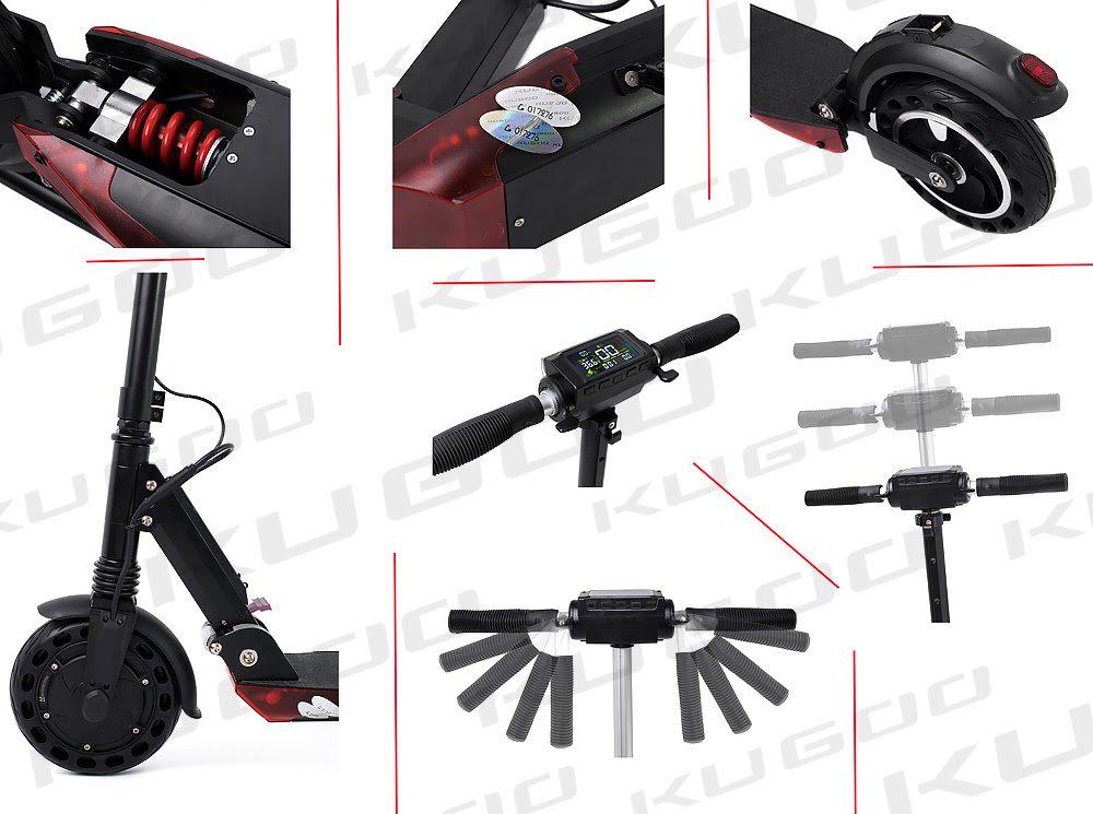 Электросамокат Kugoo S3 PRO Черный - фото 3 Электросамокат Kugoo S3 PRO Черный - фото 3