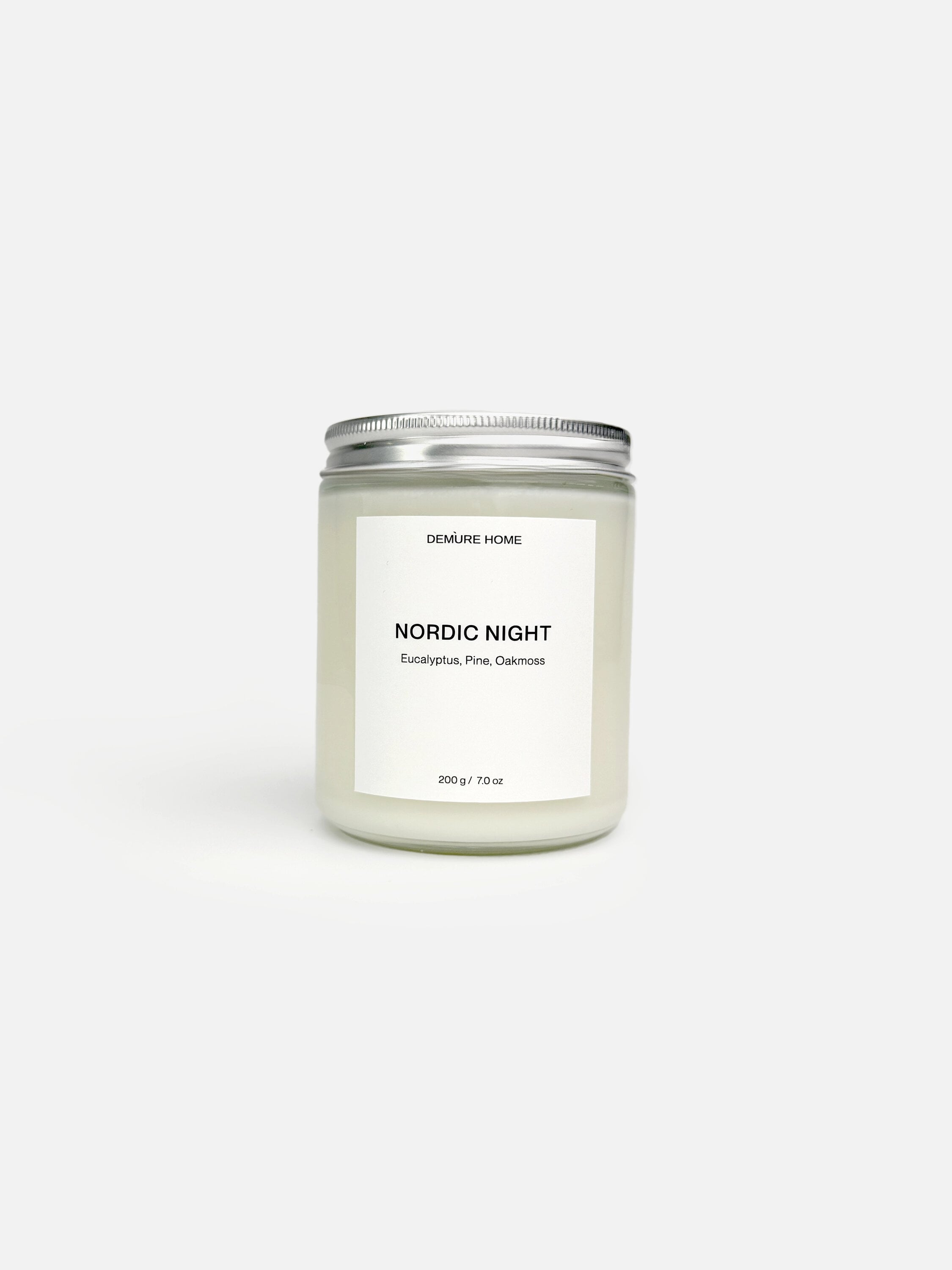 Ароматическая свеча Demure Home Nordic Night 200 г (10020900)