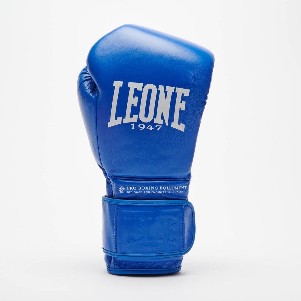 Боксерські рукавички Leone GN111 THE GREATEST 12 унцій Blue (GN111 Blue 12oz) Боксерські рукавички Leone GN111 THE GREATEST 12 унцій Blue (GN111 Blue 12oz)