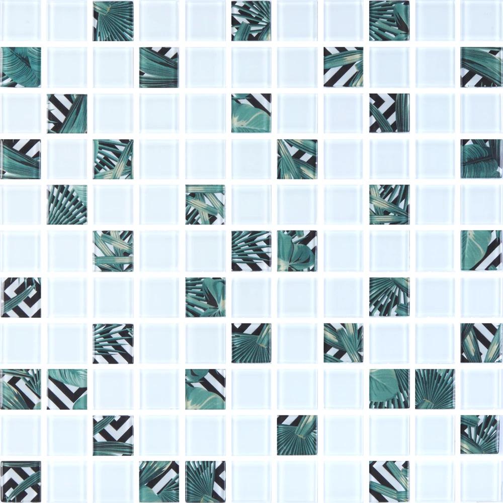 Мозаика стеклянная Kotto Ceramica GMP 0825022 С2 print 24 300х300х8 мм White (003130) Мозаика стеклянная Kotto Ceramica GMP 0825022 С2 print 24 300х300х8 мм White (003130)
