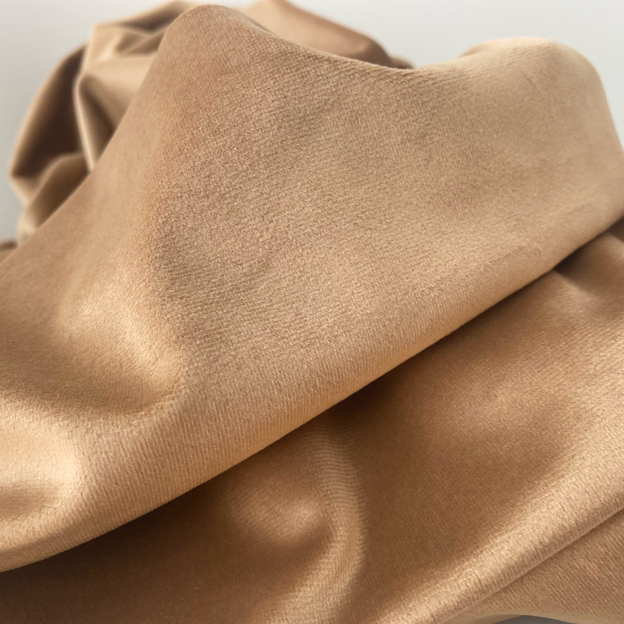 Тканина велюр Mebellini Альтаміра 145 см Капучино (MTEP2000-011) - фото 1