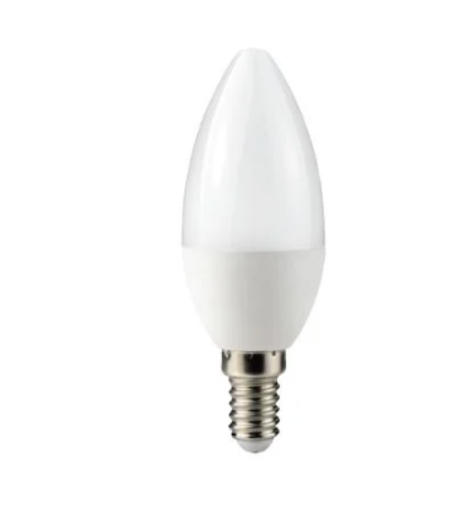 Лампа філаментна E.NEXT e.LED.lamp.B35.E14.6.3000 свічка 6W 220V 480lm 3000K E14 35х111 мм (l0650611)