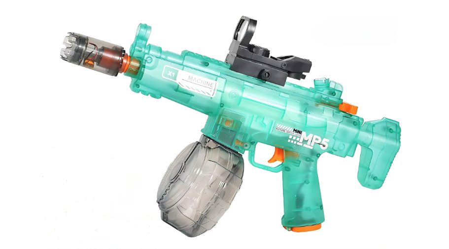 Детский водный автомат MP5 электрический на аккумуляторе Зеленый (2573330308)