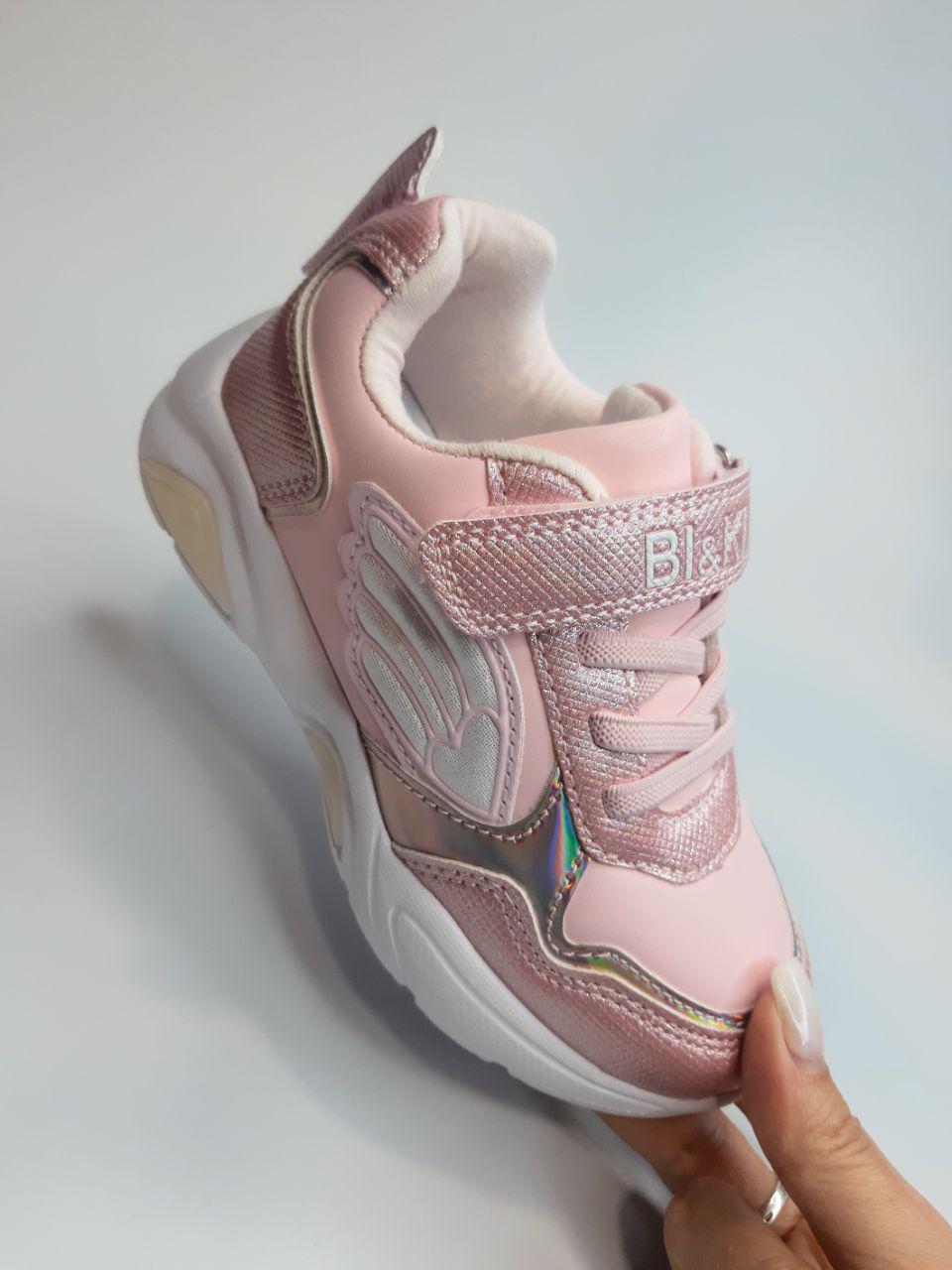 Кросівки для дівчинки Bi&Ki р. 30 19,3 см Рожевий (01236 B) - фото 6 Кросівки для дівчинки Bi&Ki р. 30 19,3 см Рожевий (01236 B) - фото 6