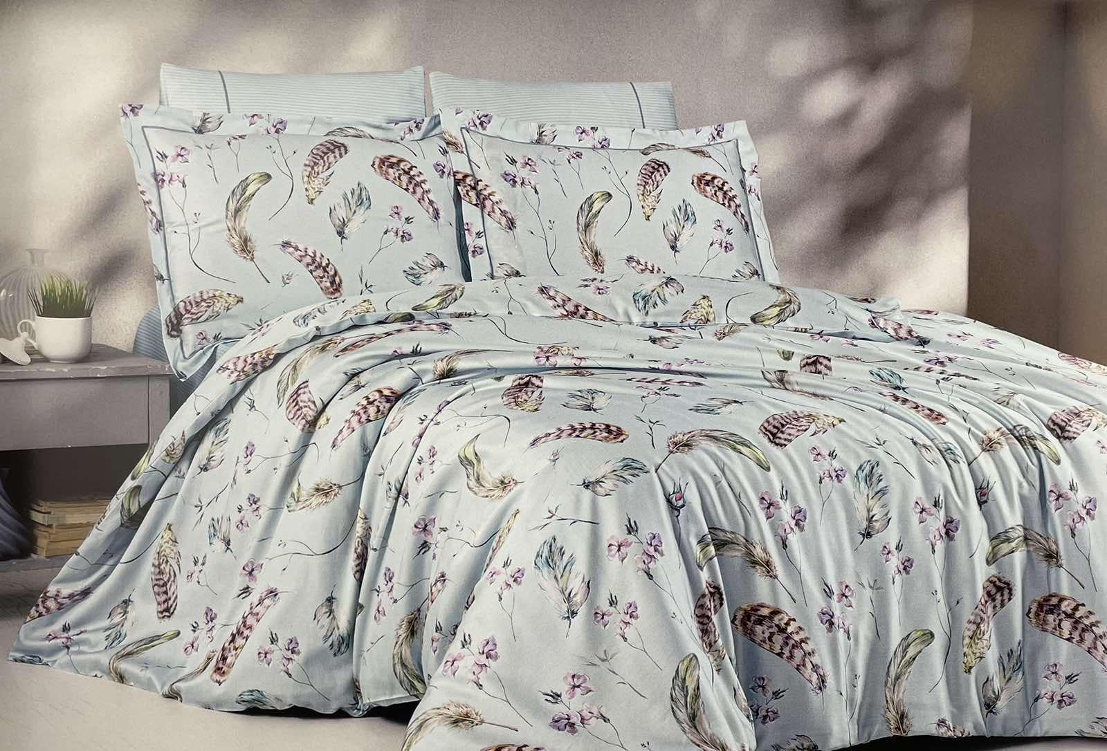 Комплект постельного белья Maison D'or Orchid Тенцел 200x220 см Light Blue (CN37409)