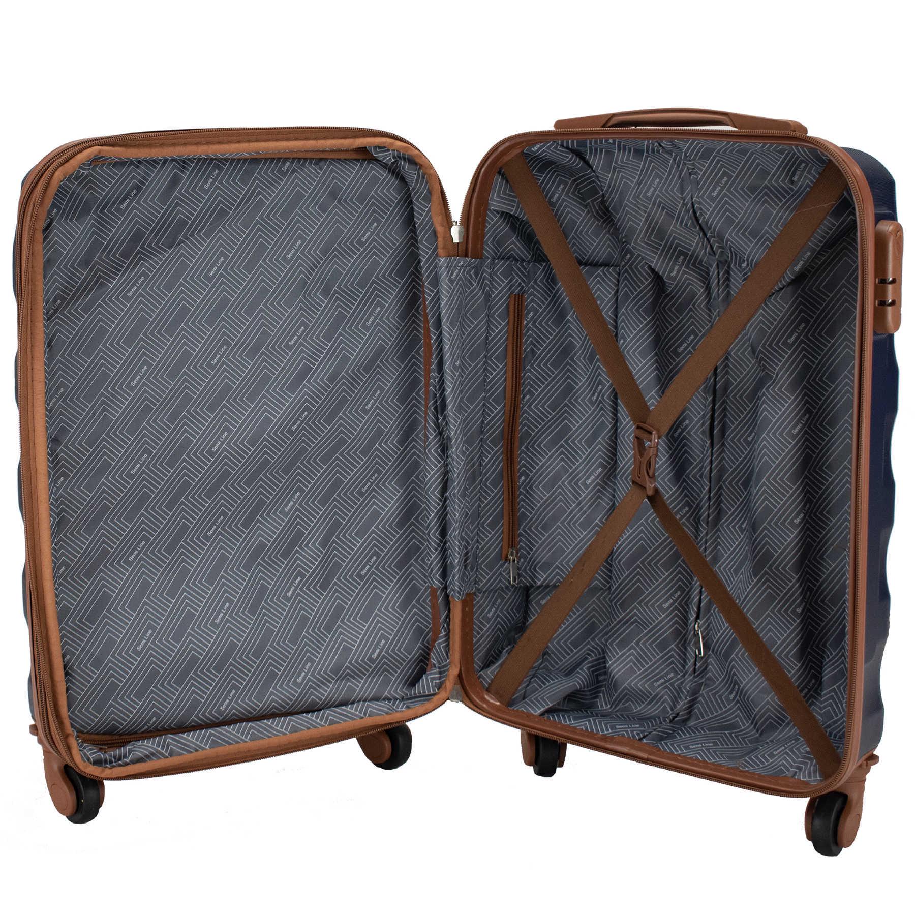 Чемодан Semi Line 20" S Navy (T5643-1) - фото 2 Чемодан Semi Line 20" S Navy (T5643-1) - фото 2