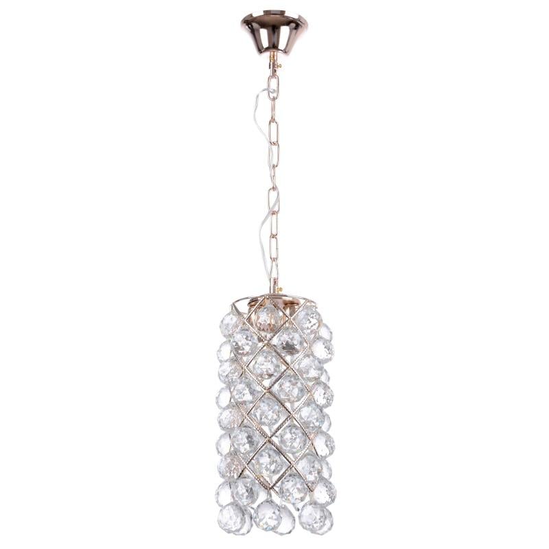 Люстра подвесная Brille BCL-362S/2 E14 G хрустальная