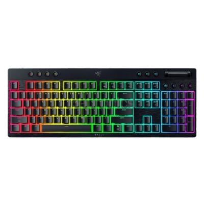 Клавиатура Razer BlackWidow V4 Low-Profile Bluetooth/USB Orange switch UA Black (RZ03-05270800-R3M1)