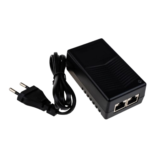 Инжектор POE P-734S 2 порта 100 Мбіт/с RJ45 PoE-порт 48V Черный (36522160)