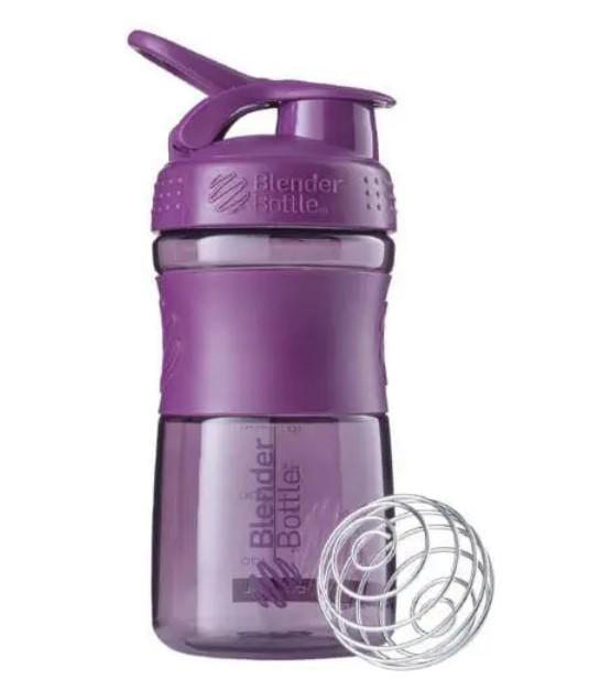 Шейкер спортивний Blender Bottle SportMixer Flip 20 oz/590 мл Plum (SM 20oz Plum)