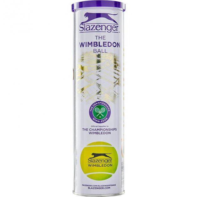 М'ячі для теннісу Slazenger Wimbledon 3 шт. (8622108)