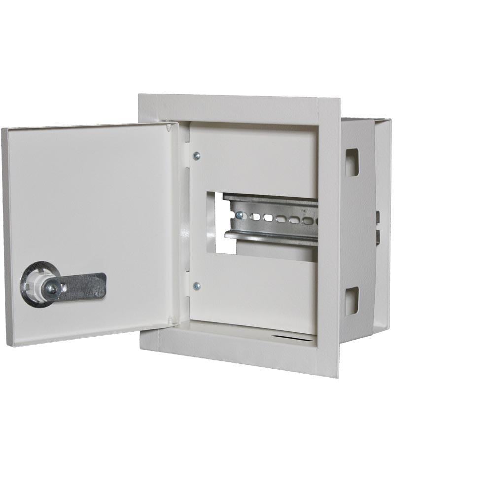 Щит розподільний E.NEXT STANDART 6 модулів IP31 вбудований металевий 200х190х100 мм (ЩО-6В ек.)