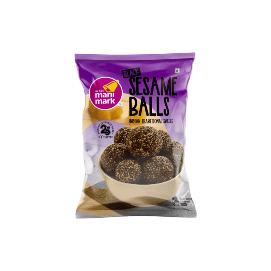 Десерт Mani Mark Шарики с черным кунжутом 150 г (8906125250592)