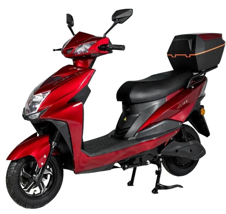 Электроскутер ATLAS Falcon Box 2000W Lithium Red (3196)