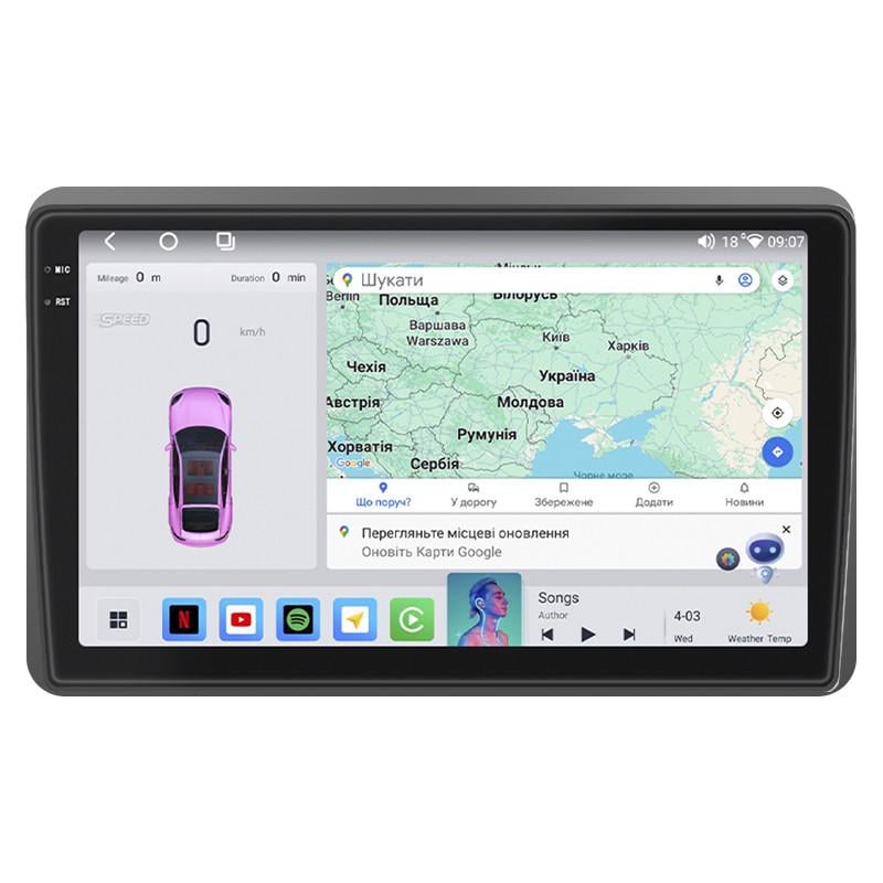 Автомагнітола штатна Lesko для Nissan NV400 2020- 4/64 QLED CarPlay 4G Wi-Fi GPS 360 Prime 10" (34060973)