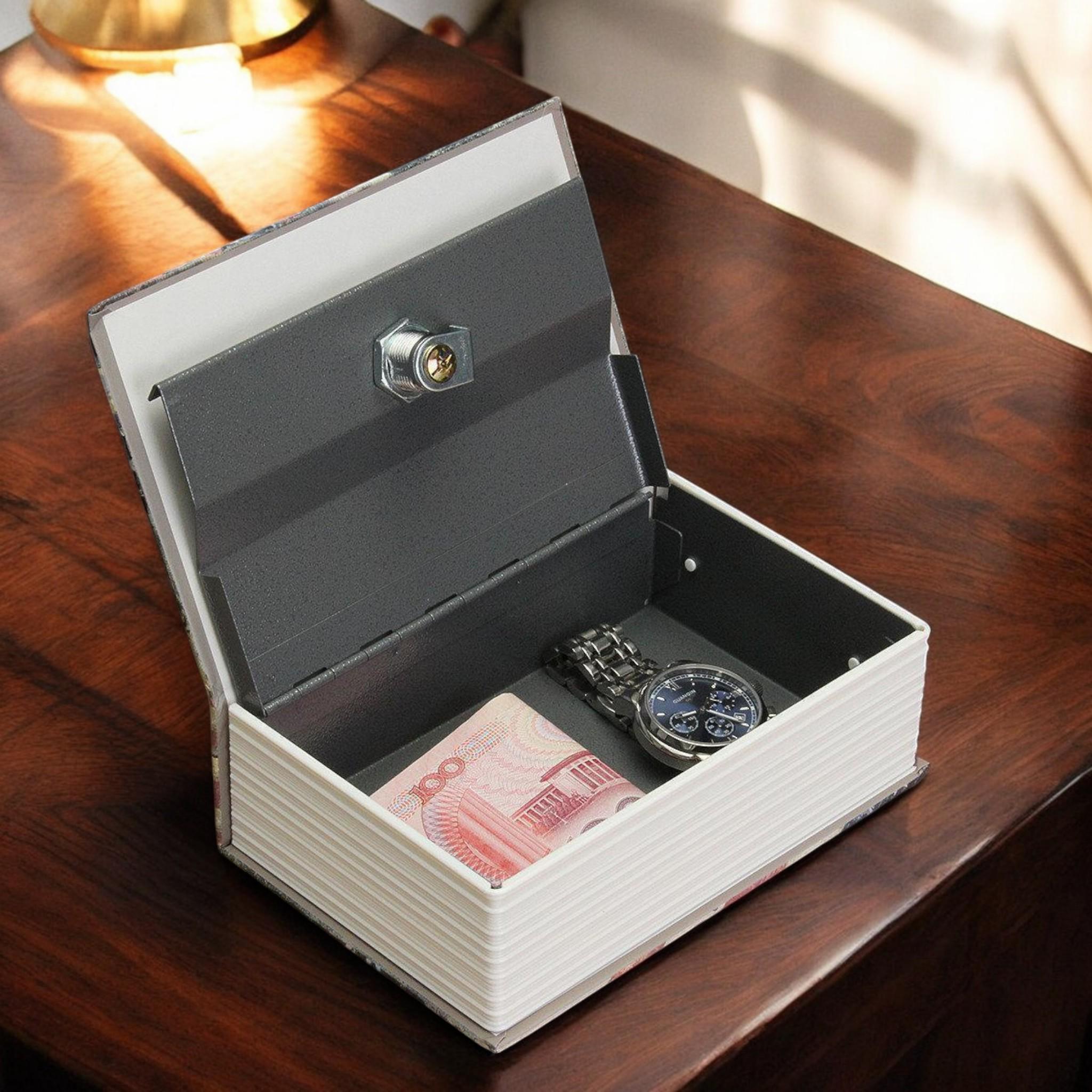 Книга-сейф HomeSafe KBS801 на ключі (B_KBS801) - фото 7