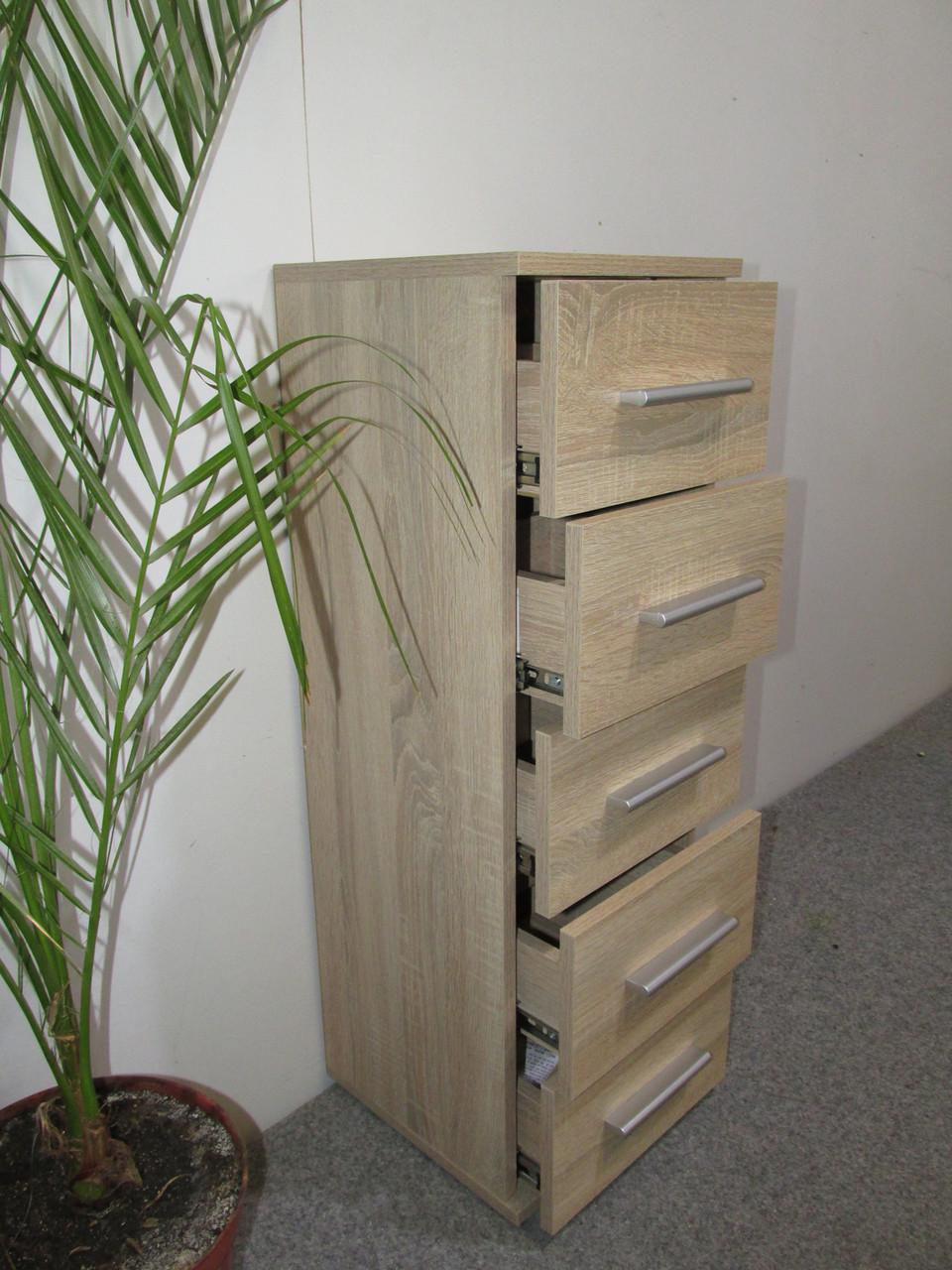 Комод М-Зон Джеко 300 5 ящиков Антрацит (MZN-031018) - фото 4 Комод М-Зон Джеко 300 5 ящиков Антрацит (MZN-031018) - фото 4