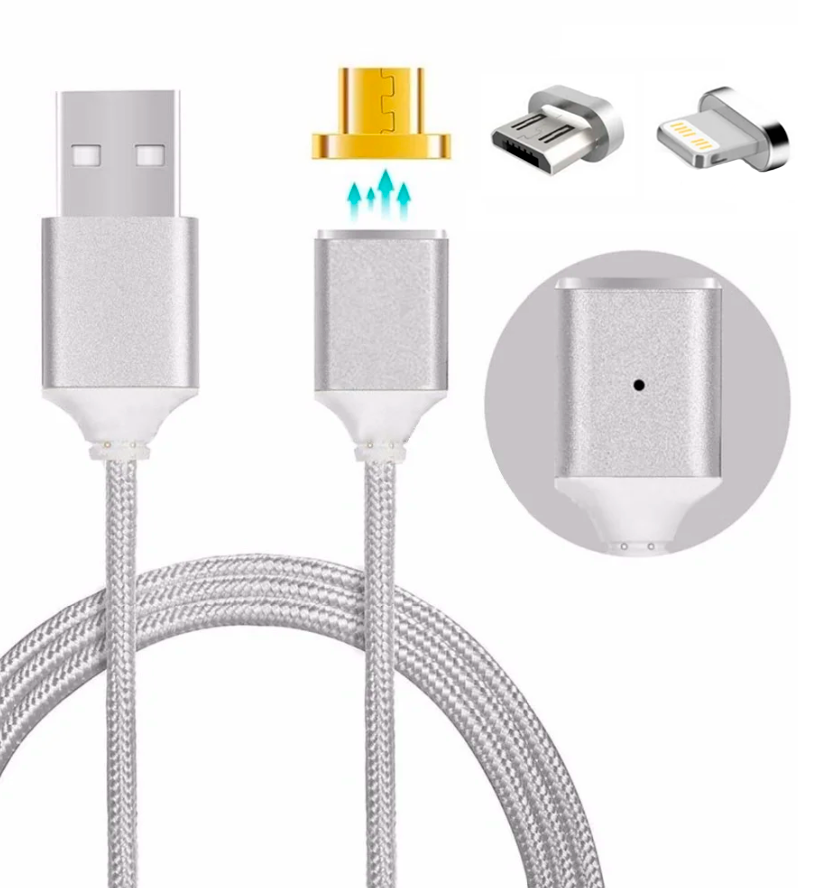 Магнитный кабель 3в1 для зарядки (46) - фото 3